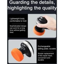 ASUPERMALL 12000R/Min 12 V 0-120W Polisseuse électrique Portable, Machine à Polir, Kit De Réparation De Rayures Pour Voitures, Maison Et Ménage, Noir - Noir -Ponceuse et polisseuse Soldes 49932362 3