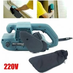 GOJOY Ponceuse à Bande 800W Avec Sac à Poussière Ponceuse à Bande électrique Ponceuse à Bande électrique Machine à Bande -Ponceuse et polisseuse Soldes 50002160 5