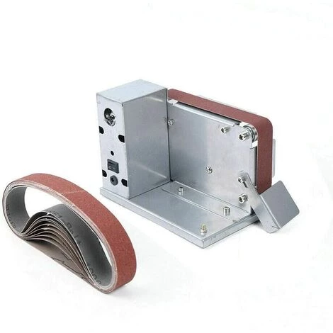 GOJOY Ponceuse à Bande électrique Ponceuse à Bande 9000 Tr/min Machine à Bande De Ponceuse En Alliage Daluminium Avec Base Robuste 3 GOJOY Ponceuse à Bande électrique Ponceuse à Bande 9000 Tr/min Machine à Bande De Ponceuse En Alliage Daluminium Avec Base Robuste