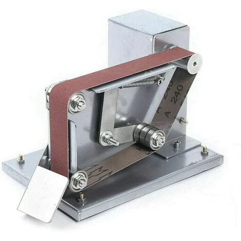 GOJOY Ponceuse à Bande électrique Ponceuse à Bande 9000 Tr/min Machine à Bande De Ponceuse En Alliage Daluminium Avec Base Robuste 6 GOJOY Ponceuse à Bande électrique Ponceuse à Bande 9000 Tr/min Machine à Bande De Ponceuse En Alliage Daluminium Avec Base Robuste – Image 4