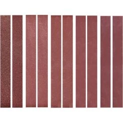 SUPERSELLER Ponceuse à Bande Mini Ponceuse à Bande Ponçage électrique Polissage Rectifieuse 7 Vitesse Variable Avec 10 Bandes Abrasives Pour Polir Le Bois Acrylique Métal, Ceinture De 10 Mm - Ceinture De 10 Mm