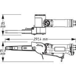 Ponceuse à Ruban 330x10mm Hazet 5 Ponceuse à Ruban 330x10mm Hazet -Ponceuse et polisseuse Soldes 50410619 2