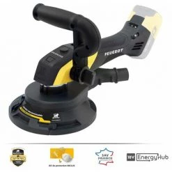 PEUGEOT PSP Peugeot Ponceuse Bois Et Plâtre Sans Fil D. 150 Mm ENERGYSAND-18VBL