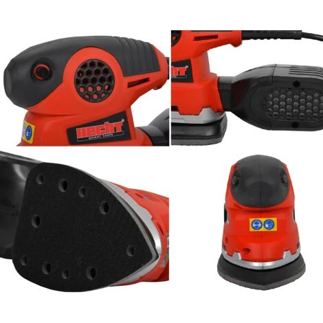 Hecht 1760 Ponceuse Orbitale Ponceuse Polyvalente Forme Triangulaire 220 W 10 Feuilles 5 Hecht 1760 Ponceuse Orbitale Ponceuse Polyvalente Forme Triangulaire 220 W 10 Feuilles – Image 3