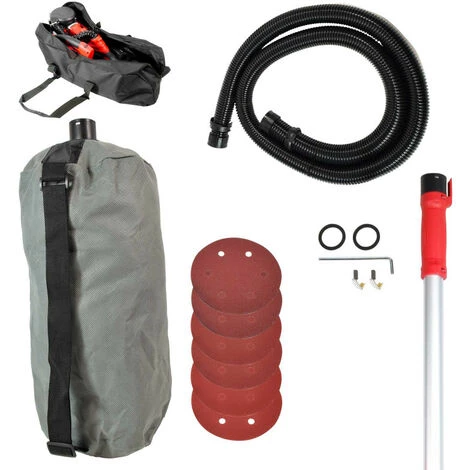 OXEO Ponceuse Girafe 800w 230v - Ponceuse Télescopique Réglable De 1m30 à 1m70 - Eclairage LED - Inclu Sac De Poussières 4 OXEO Ponceuse Girafe 800w 230v - Ponceuse Télescopique Réglable De 1m30 à 1m70 - Eclairage LED - Inclu Sac De Poussières – Image 2