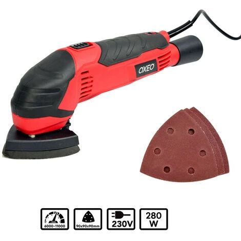 OXEO Ponceuse Triangulaire Vibrante 280W 4 OXEO Ponceuse Triangulaire Vibrante 280W – Image 2
