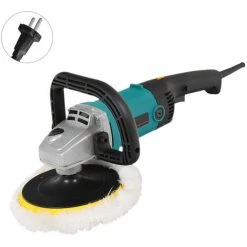 LIFCAUSAL Polisseuse De Tampon électrique 7 Pouces Pour Polir Le Ponçage Cirage 3600 Tr/min Poignées De Type D Pour Le Polissage De Voiture Et L'appareil Ménager EU -Ponceuse et polisseuse Soldes 51745370 2