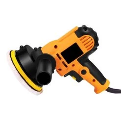 LIFCAUSAL Polisseuse De Tampon électrique 6 Pouces Pour Le Polissage Du Ponçage Du Cirage à Vitesse Variable 600-3600 Tr/min Poignées Détachables Avec Tampons De Polissage Pour Le Polissage De Voiture Et L'électroménager EU -Ponceuse et polisseuse Soldes 51745455 2