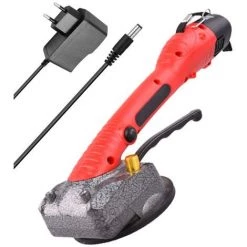 LIFCAUSAL Carrelage Carrelage Machine Mur Carrelage Pose Outil Vibrant Avec Ventouse 100*100mm Avec Une Batterie Rouge