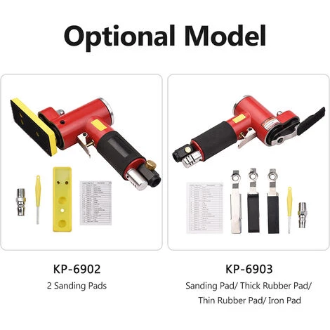SUPERSELLER Polisseuse Mini Ponceuse Pneumatique à Ligne Droite Avec Ponçage/caoutchouc/tampon De Fer Ponceuse Pneumatique Orbitale Aléatoire Polisseuse à Main Pneumatique Pour Carrosserie Automobile Meubles Bois Surface Métallique - KP-6902 7 SUPERSELLER Polisseuse Mini Ponceuse Pneumatique à Ligne Droite Avec Ponçage/caoutchouc/tampon De Fer Ponceuse Pneumatique Orbitale Aléatoire Polisseuse à Main Pneumatique Pour Carrosserie Automobile Meubles Bois Surface Métallique - KP-6902 – Image 5
