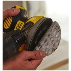 STANLEY FATMAX V20 Ponceuse Excentrique STANLEY FatMax SFMCW220M1T (1 X 4,0 Ah Chargeur TSTAK VI) -Ponceuse et polisseuse Soldes 51931120 4