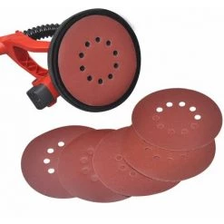 Topdeal Ponceuse De Cloison Sèche Rouge 750 W 11 Topdeal Ponceuse De Cloison Sèche Rouge 750 W -Ponceuse et polisseuse Soldes 52081744 5