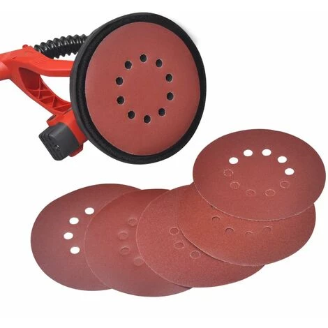 Topdeal Ponceuse De Cloison Sèche Rouge 750 W 7 Topdeal Ponceuse De Cloison Sèche Rouge 750 W – Image 5