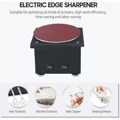 ASUPERMALL Mini Ponceuse à Disque D'établi électrique, Affûteuse De Bords, 7 Vitesses Variables Avec Disques De Ponçage Pour Polir Et Poncer, Type 1 - Type 1 -Ponceuse et polisseuse Soldes 53335239 3