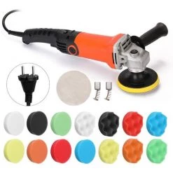 LIFCAUSAL 1200W 220V Vitesse Réglable Voiture électrique Polisseuse Cire Machine Automobile Meubles Outil De Polissage