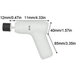 HAPPYSHOPPING 1500r/min Machine à Réparer Les Rayures De Voiture Sans Fil, Rechargeable Par USB, Polisseuse De Voiture Portable à Domicile, Batterie Lithium Intégrée, Blanche - Blanche -Ponceuse et polisseuse Soldes 53632556 3