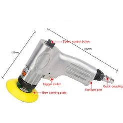 ASUPERMALL Mini Meuleuse Pneumatique Pour Voiture, Ponceuse Pneumatique, Polisseuse Pneumatique A Vitesse Variable 3'', Cireuse/Elimination De Marques Pour Voiture 11 ASUPERMALL Mini Meuleuse Pneumatique Pour Voiture, Ponceuse Pneumatique, Polisseuse Pneumatique A Vitesse Variable 3'', Cireuse/Elimination De Marques Pour Voiture -Ponceuse et polisseuse Soldes 53859341 5
