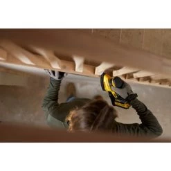 Ponceuse De Finition 12000trs/min Sans Fil 18V STANLEY FATMAX Gamme V20 Avec 1 Batterie 2Ah, 1 Chargeur 2A, En Sac Souple De Transport -Ponceuse et polisseuse Soldes 53909073 4