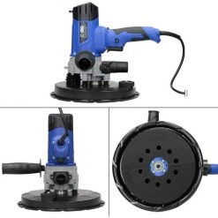 ECD GERMANY Ponceuse Pour Cloisons Sèches Pour Plafonds Ponceuse Pour Murs 210 Mm 1200W -Ponceuse et polisseuse Soldes 53962658 2