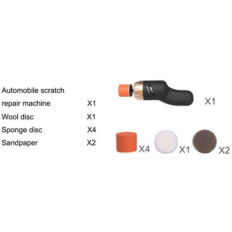 LIFCAUSAL 60W Mini Polisseuse Filaire Voiture Polisseuse 8500 Tr/min Polisseuse électrique Nettoyage Polissage Cire Machine Automobile Surface Rayure Réparation Outil 6 LIFCAUSAL 60W Mini Polisseuse Filaire Voiture Polisseuse 8500 Tr/min Polisseuse électrique Nettoyage Polissage Cire Machine Automobile Surface Rayure Réparation Outil – Image 4