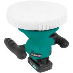VONROC Polisseuse Sans Fil 20V - Ø240mm – 2 Bonnets De Polissage - Batterie Et Chargeur Rapide Incl. -Ponceuse et polisseuse Soldes 54658940 3