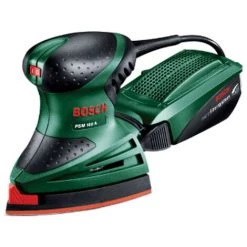 Ponceuse Bosch PSM160A + KIT Accessoires + Outil Extension + 6 Feuilles Abrasives -Ponceuse et polisseuse Soldes 54691008 2