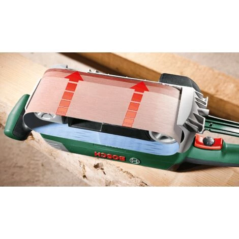 Bosch Ponceuse à Bande PBS 75 AE + Accessoires 4 Bosch Ponceuse à Bande PBS 75 AE + Accessoires – Image 2