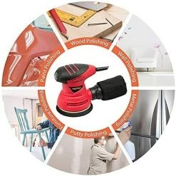 TEETOK Ponceuse Orbitale Al¨¦atoire 240 W 1200 Tr/min 125 Mm Papiers Abrasifs, 6 Pi¨¨ces De Papiers Abrasifs, Sac De D¨¦poussi¨¦rage, Plaque De Base De Pon?age Rotative ¨¤ 360¡ã 11 TEETOK Ponceuse Orbitale Al¨¦atoire 240 W 1200 Tr/min 125 Mm Papiers Abrasifs, 6 Pi¨¨ces De Papiers Abrasifs, Sac De D¨¦poussi¨¦rage, Plaque De Base De Pon?age Rotative ¨¤ 360¡ã -Ponceuse et polisseuse Soldes 54726898 5