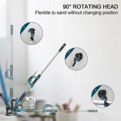 YOOUYIDA Ponceuse Pour Cloisons Sèches, Ponceuse électrique Pour Cloisons Sèches 750w Avec Tuyau à Poussière, Système D'aspiration Automatique, 6 Vitesses Variables 10 YOOUYIDA Ponceuse Pour Cloisons Sèches, Ponceuse électrique Pour Cloisons Sèches 750w Avec Tuyau à Poussière, Système D'aspiration Automatique, 6 Vitesses Variables -Ponceuse et polisseuse Soldes 55028834 4