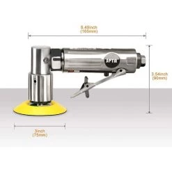 YOOUYIDA Mini Ponceuse D'angle Pneumatique Ponceuse Pneumatique à Paume Aléatoire Ponceuse Orbitale Pneumatique Avec Plaque De Support M6 Polisseuse De Voiture Set 10 YOOUYIDA Mini Ponceuse D'angle Pneumatique Ponceuse Pneumatique à Paume Aléatoire Ponceuse Orbitale Pneumatique Avec Plaque De Support M6 Polisseuse De Voiture Set -Ponceuse et polisseuse Soldes 55028853 4