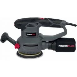 POWER PLUS Ponceuse Excentrique Powerplus 450w 125mm -Ponceuse et polisseuse Soldes 5521642 5