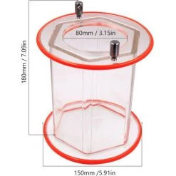 TANCYCO Polisseuse De Bijoux Mini Machine De Polissage De Baril Rotatif Bidirectionnel Temps De Rotation/Vitesse Commutable Pour Pièces De Monnaie Métal Dérouillage Finition De Polissage De Surface, 3KG 6.6Lb -Ponceuse et polisseuse Soldes 56532534 5