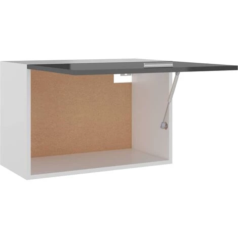 NOVA Armoire En Bois Armoire De Cuisine Avec Ribalta Anta Différentes Couleurs Armoire Suspendue Gris Brillant 60x31x40 Cm Aggloméré Couleur : Gris Lucide 7 NOVA Armoire En Bois Armoire De Cuisine Avec Ribalta Anta Différentes Couleurs Armoire Suspendue Gris Brillant 60x31x40 Cm Aggloméré Couleur : Gris Lucide – Image 5