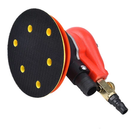 AIDUCHO Ponceuse à Air Pneumatique, Ponceuse à Air Pneumatique 5in 10000 TR/Min, Collecte De Poussière De Machine De Polissage De Cire Pour Le Travail Du Bois De Soins De Peinture De Voiture -rouge 4 AIDUCHO Ponceuse à Air Pneumatique, Ponceuse à Air Pneumatique 5in 10000 TR/Min, Collecte De Poussière De Machine De Polissage De Cire Pour Le Travail Du Bois De Soins De Peinture De Voiture -rouge – Image 2