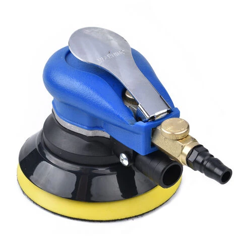 AIDUCHO Ponceuse à Air Pneumatique, Ponceuse à Air Pneumatique 5in 10000 TR/Min, Collecte De Poussière De Machine De Polissage De Cire Pour Le Travail Du Bois De Soins De Peinture De Voiture -bleu 4 AIDUCHO Ponceuse à Air Pneumatique, Ponceuse à Air Pneumatique 5in 10000 TR/Min, Collecte De Poussière De Machine De Polissage De Cire Pour Le Travail Du Bois De Soins De Peinture De Voiture -bleu – Image 2