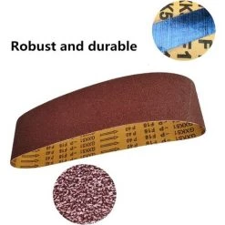 CHANCEY 12 Pièces Bande Abrasive 610X100MM. Bande Abrasive En Alumine Kit Bande Abrasive Mixte 400) Pour Ponceuse,SEMAket 9 CHANCEY 12 Pièces Bande Abrasive 610X100MM. Bande Abrasive En Alumine Kit Bande Abrasive Mixte 400) Pour Ponceuse,SEMAket -Ponceuse et polisseuse Soldes 57772769 3