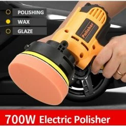 Cisea Polisseuse électrique 700W Pour Voiture, Vitesse Réglable, Machine De Polissage