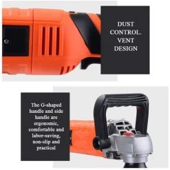 Cisea Polisseuse électrique 1580W 220V, Vitesse Réglable, Pour Voiture, Outil De Polissage Automobile -Ponceuse et polisseuse Soldes 57963189 4