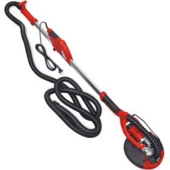 INLIFE Ponceuse De Cloison Sèche Rouge 750 W