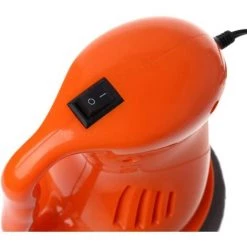 DENUOTOP Machine De Polissage De Voiture, Cireuse De Tampon électrique Automatique 40W, Ensemble De Kit De Machine De Ponceuse De Cirage De Polissage Portatif, Orange