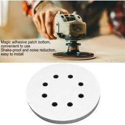 CHANCEY 125mm Tampon De Ponçage Souple,SEMAket Tampon Poncage Souple, Tampon De Coussin D'interface, Adapté Aux Types Pneumatiques Et électriques De Polisseuse Autonettoyante(8 Trous) 11 CHANCEY 125mm Tampon De Ponçage Souple,SEMAket Tampon Poncage Souple, Tampon De Coussin D'interface, Adapté Aux Types Pneumatiques Et électriques De Polisseuse Autonettoyante(8 Trous) -Ponceuse et polisseuse Soldes 59283755 5