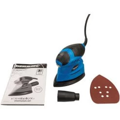 Silverline Ponceuse De Détail à Monter Soi-même 130 W -Ponceuse et polisseuse Soldes 59408854 4