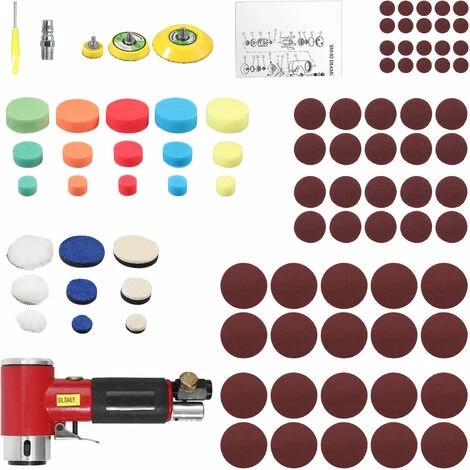 PROSTER Ponceuse Orbitale Pneumatique 1/4" Polisseuse à 90 ° Pour L'industrie Automobile 3 PROSTER Ponceuse Orbitale Pneumatique 1/4" Polisseuse à 90 ° Pour L'industrie Automobile