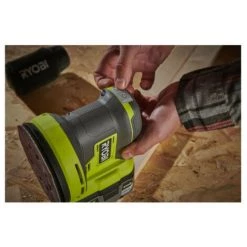 Pack RYOBI Ponceuse Excentrique 18V OnePlus RROS18-0 - 1 Batterie 3.0Ah High Energy - 1 Chargeur Ultra Rapide -Ponceuse et polisseuse Soldes 59958846 5