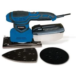 HYUNDAI Ponceuse Delta 200 W - Coffret BMC HPDEL200