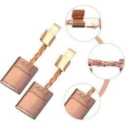 OUSUDELA 4Pcs Balais De Charbon En Cuivre Brosse À Charbon Outil Charbons Pour Perceuses Pour MAKITA CB-440/ CB-448 CB-436/195021-6/194427-5/194159-4 18V BHP458 BHP454 -Ponceuse et polisseuse Soldes 60280011 4