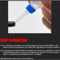HAPPYSHOPPING Machine à Polir Noire Mini Polisseuse à Sec Excentrique Pneumatique Pour Le Ponçage Et Le Dépoussiérage (sans Patins De Ponçage),avec Tuyau D'aspiration Et Sac En Tissu 90*175 Grand Carré En Forme De Pêche - Avec Tuyau D'aspiration Et Sac En Tissu 90*175 -Ponceuse et polisseuse Soldes 60562445 5