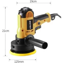 LIFCAUSAL Vislone 220V Machine Voiture Polisseuse 700W Ponceuse Électrique Multifonctionnelle Six Vitesses Réglable Vitesse Épilation Automobile Meubles Auto Polissage Outil EU Piug -Ponceuse et polisseuse Soldes 60913385 2