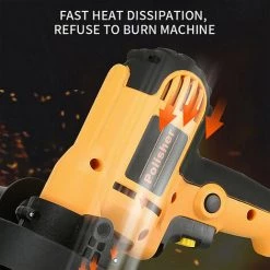 LIFCAUSAL 14 Pièces Polisseuse Rotative Pour Voiture 600W Tampon Ponceuse Polisseuse 600-3700 Tr/min 5 '' éponge Tampon Vadrouille Kit Soins De Voiture Appareil Ménager Outil De Polissage Prise Ue -Ponceuse et polisseuse Soldes 60913494 5