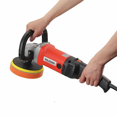 GETLITOOL Polisseuse électrique 8 Vitesses Variables Vitesse Variable 600-3600 Tr/min Meulage De Voiture Mouvement Rotatif 1400 W Avec éponges, Tampon De Polissage, Kit D'accessoires De Papier De Verre 24, Polissage, Cirage, Emballage En Boîte En Plastique Pour Déd 6 GETLITOOL Polisseuse électrique 8 Vitesses Variables Vitesse Variable 600-3600 Tr/min Meulage De Voiture Mouvement Rotatif 1400 W Avec éponges, Tampon De Polissage, Kit D'accessoires De Papier De Verre 24, Polissage, Cirage, Emballage En Boîte En Plastique Pour Déd – Image 4